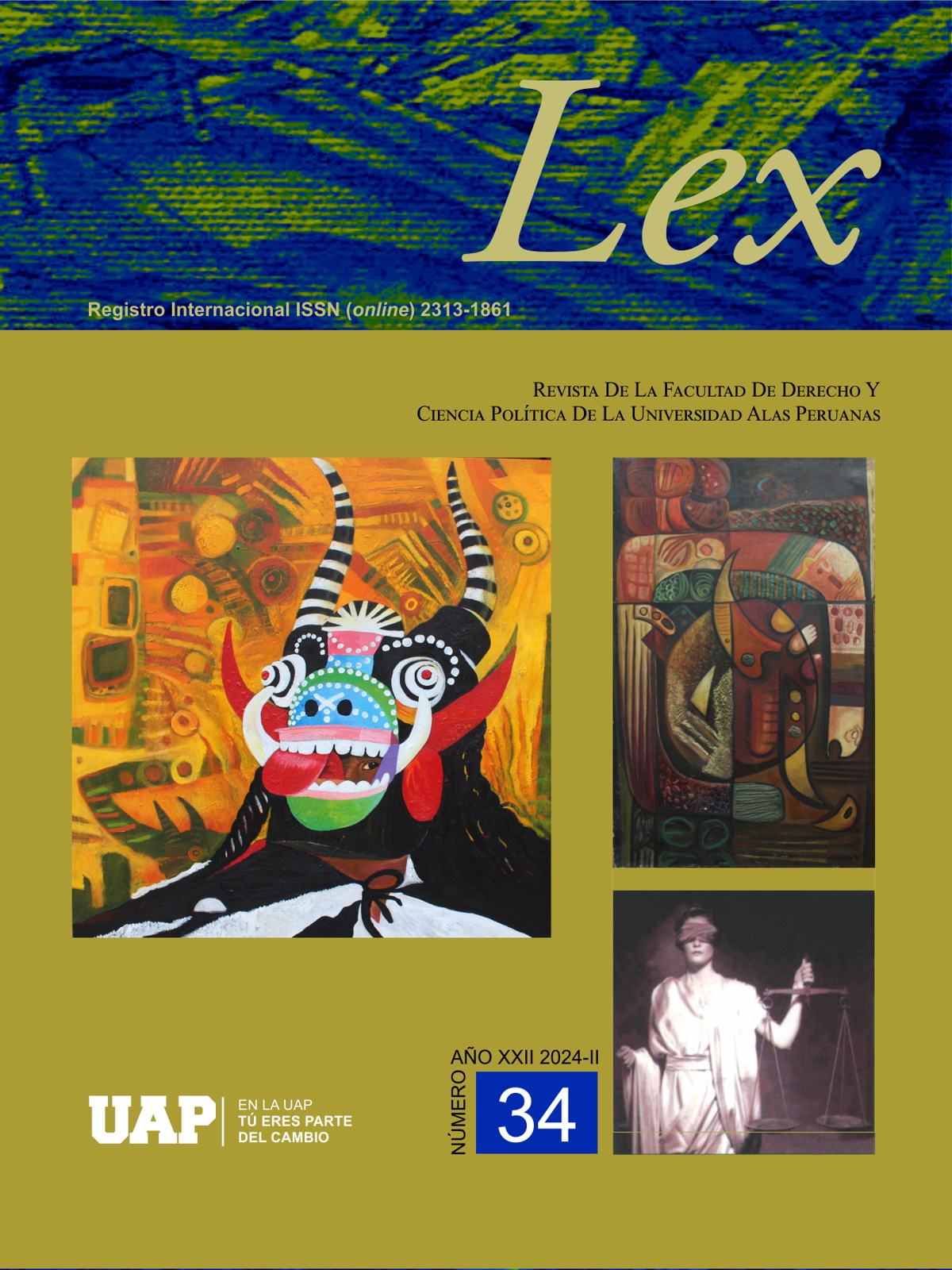 Portada de Lex, número 34